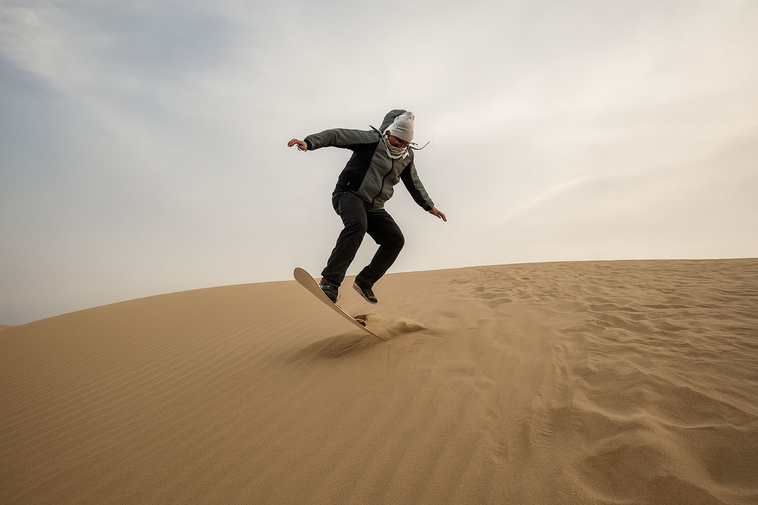 Desert Safari With sand bording