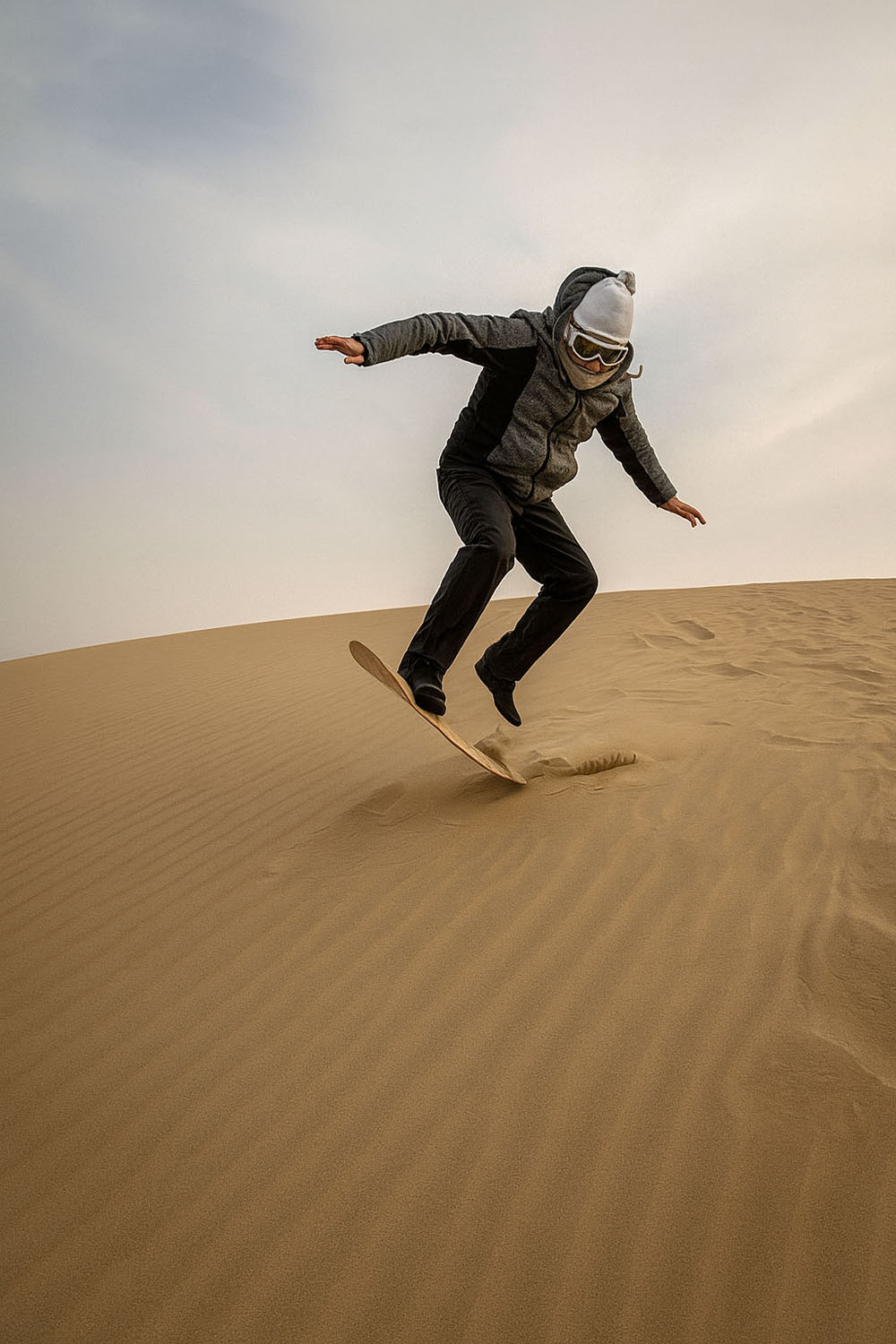 Desert safari with Sand Boarding