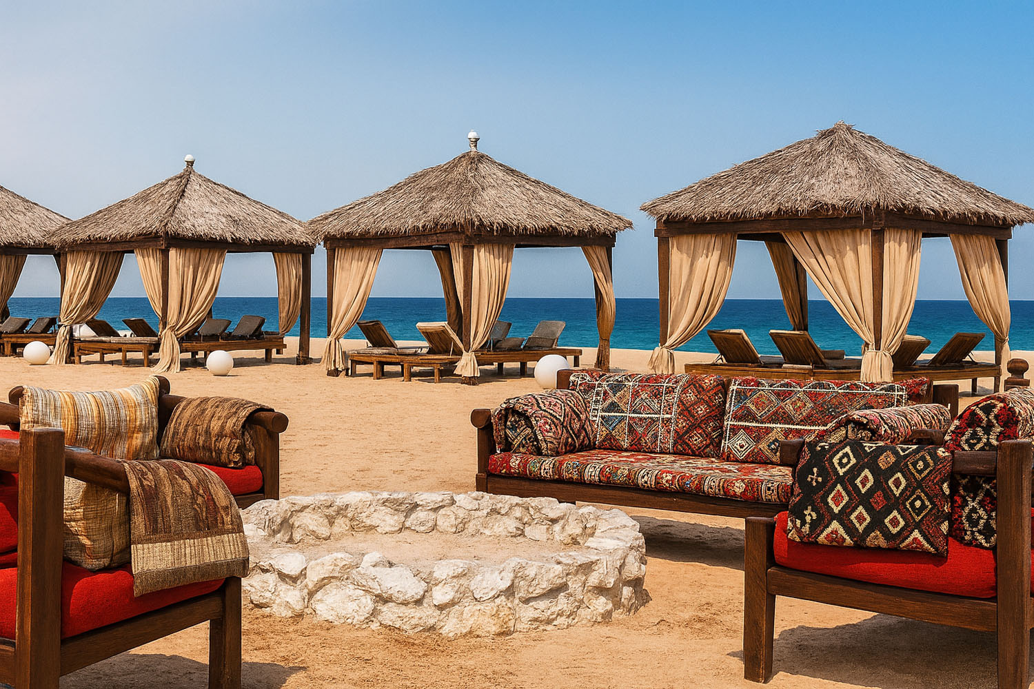 Over night desert safari with camp